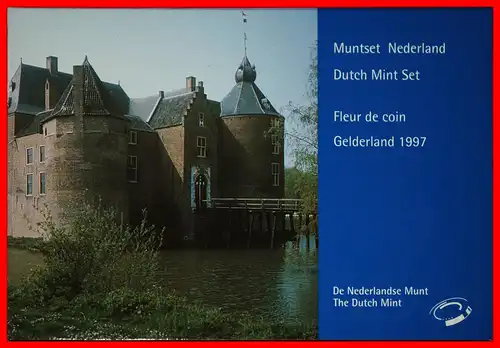* BEATRIX (1980-2013):  NIEDERLANDE ★ FDC 1997 (6 MÜNZEN + MEDAILLE GELDERLAND)! VERÖFFENTLICHT WERDEN! *  NETHERLANDS ★  TO BE PUBLISHED!