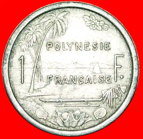 * FRANKREICH SCHIFFE mit IEOM (1975-2020): FRANZÖSISCH POLYNESIEN ★ 1 FRANC 1975!   * FRANCE: FRENCH POLYNESIA ★