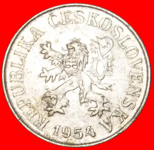 * KREMNICA (1953-1958): TSCHECHOSLOWAKEI ★ 10 HELLER 1954 ENTDECKUNG MÜNZE! * KREMNICA: CZECHOSLOVAKIA ★ DISCOVERY COIN!