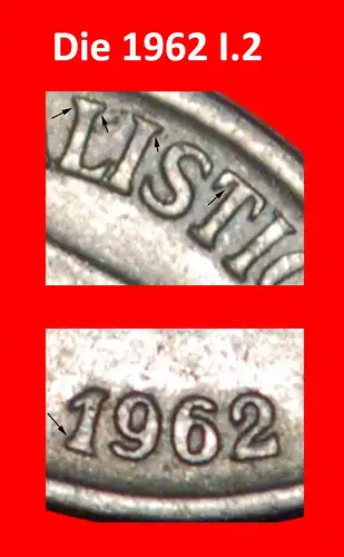 * SCHILD (1961-1971): TSCHECHOSLOWAKEI ★ 10 HELLER 1962 ENTDECKUNG MÜNZE! UNGEWÖHNLICH! * CZECHOSLOVAKIA ★ DISCOVERY COIN! UNCOMMON!