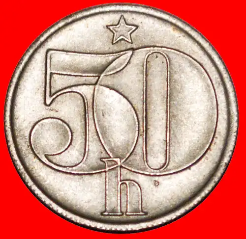 * KOMMUNISMUS (1977-1990): TSCHECHOSLOWAKEI ★ 50 HELLER 1987 ENTDECKUNG MÜNZE! * COMMUNISM: CZECHOSLOVAKIA ★ DISCOVERY COIN!