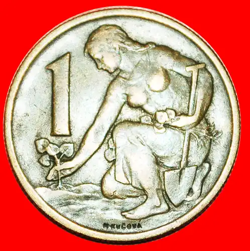 * KOMMUNISMUS (1961-1990): TSCHECHOSLOWAKEI ★ 1 KRONE 1962! ENTDECKUNG MÜNZE! * COMMUNISM: CZECHOSLOVAKIA ★ DISCOVERY COIN!
