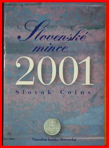 * SELTEN: SLOWAKEI ★ 10-20-50 HELLER 1-2-5-10 KRONEN 2001 VERÖFFENTLICHT WERDEN! * UNCOMMON: SLOVAKIA ★   TO BE PUBLISHED!