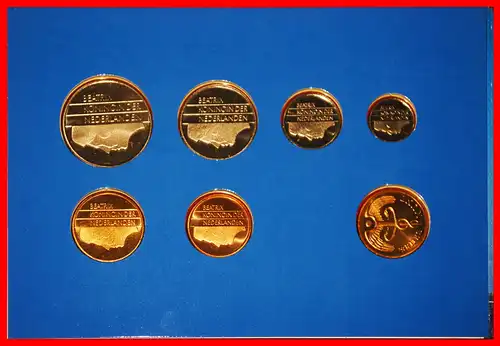 * BEATRIX (1980-2013):  NIEDERLANDE ★ FDC 1994 (6 MÜNZEN + MEDAILLE FRIESLAND)! VERÖFFENTLICHT WERDEN! * NETHERLANDS ★ SELECT MINT SET 1994 (6 COINS + MEDAL FRIESLAND)! TO BE PUBLISHED!