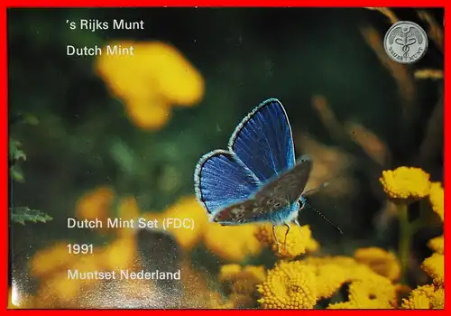 * BEATRIX (1980-2013):  NIEDERLANDE ★ FDC 1991 (6 MÜNZEN + MEDAILLE DRETHE)! VERÖFFENTLICHT WERDEN! * BEATRIX: NETHERLANDS ★! TO BE PUBLISHED!