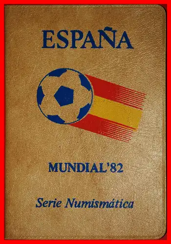 * FUSSBALL-WELTMEISTERSCHAFT 1982: SPANIEN ★ KURSMÜNZENSATZ 1980 6 MÜNZEN! JUAN CARLOS I. (1975-2014) * FOOTBALL WORLD CUP 1982: SPAIN ★ SET 1980 6 COINS UNC! 