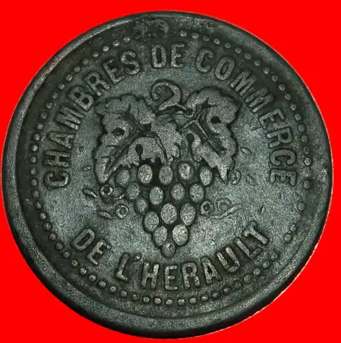 * REBE ★ FRANKREICH HERAULT 10 CENTIMES! ENTDECKUNG MÜNZE! * VINE ★ FRANCE HERAULT 10 CENTIMES ND! DISCOVERY COIN!