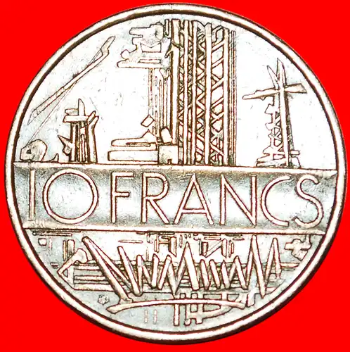 * ENERGIE UND TECHNOLOGIE: FRANKREICH★ 10 FRANC 1975! * ENERGY AND TECHNOLOGY: FRANCE ★