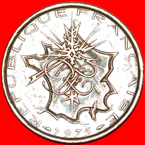 * ENERGIE UND TECHNOLOGIE: FRANKREICH★ 10 FRANC 1975! * ENERGY AND TECHNOLOGY: FRANCE ★