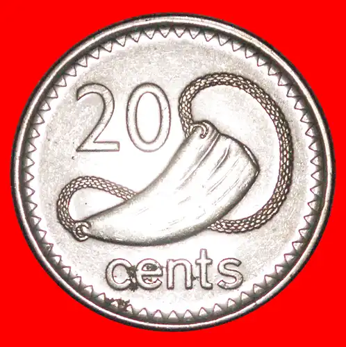 * KANADA (2009-2010): FIJI ★ 20 CENT 2009! CACHALOT ZAHN ELISABETH II. (1953-2022)!  * CANADA: FIJI ★ 