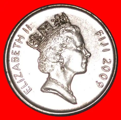 * KANADA (2009-2010): FIJI ★ 20 CENT 2009! CACHALOT ZAHN ELISABETH II. (1953-2022)!  * CANADA: FIJI ★ 