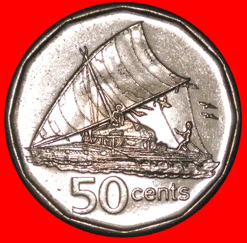 * KANADA (2009-2010): FIJI ★ 50 CENT 2009! SCHIFF ELISABETH II. (1953-2022)   * CANADA: FIJI ★ SHIP 