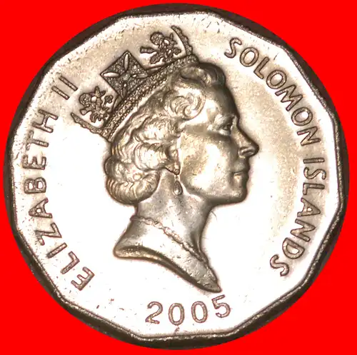 * SCHIFF (1990-2005): SALOMONEN ★ 50 CENT 2005 STG STEMPELGLANZ! * SHIP: SOLOMON ISLANDS ★