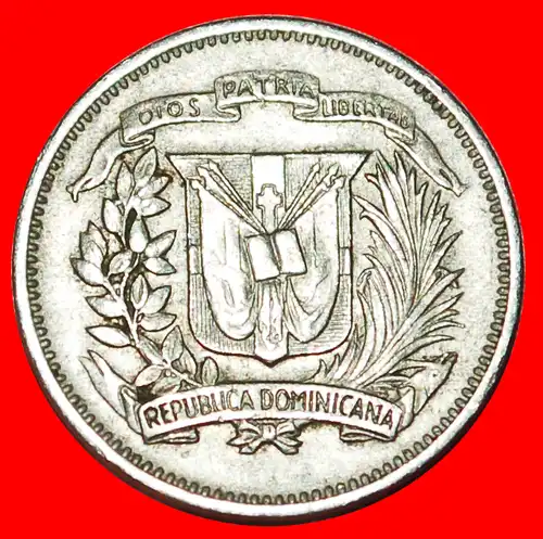 * GROSSBRITANNIEN (1967-1975): DOMINIKANISCHE REPUBLIK ★10 CENTAVO 1967!  * GREAT BRITAIN: DOMINICAN REPUBLIC ★ 