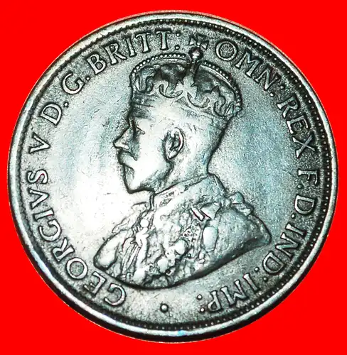 * GROSSBRITANNIEN: AUSTRALIEN ★ 1/2 PENNY 1912H! GEORG V. (1911-1936)  * GREAT BRITAIN: AUSTRALIA ★