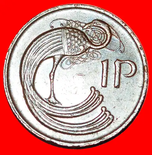 * BOOK OF KELLS (1971-2000): IRLAND ★ 1 PENNY 1982! *  IRELAND ★