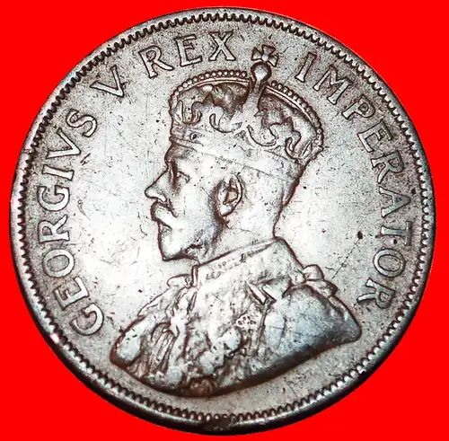 ~ SCHIFF (1931-1936): SÜDAFRIKA ★ 1 PENNY 1936! GEORG V. (1911-1936) ~ SHIP: SOUTH AFRICA ★ 