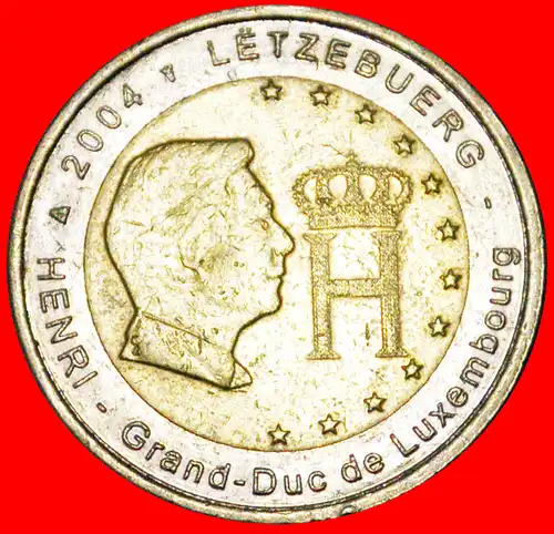 * FRANKREICH: LUXEMBURG ★ 2 EURO 2004 MONOGRAMM! * FRANCE: LUXEMBOURG ★