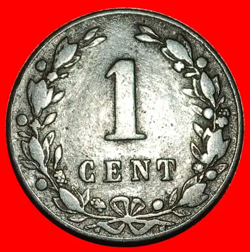 * 2 VERKAUFT ~ WUCHERND LÖWE (1877-1900): NIEDERLANDE ★ 1 CENT 1883! WILHELM III. (1849-1890)   * 2 SOLD ~ RAMPANT LION: NETHERLANDS ★ 