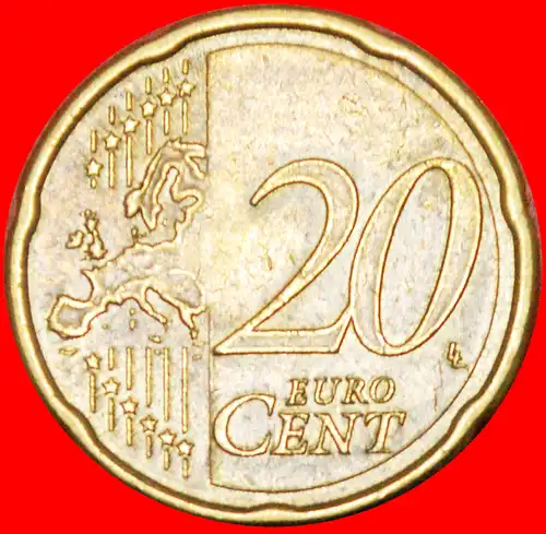 * SPANISCHE BLUMEE: ÖSTERREICH ★ 20 EURO CENT 2009 NORDISCHES GOLD! * SPANISH ROSE: AUSTRIA ★ NORDIC GOLD!