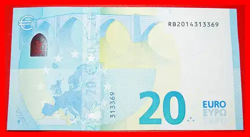 * NEUES EUROPA russisch TYP: DEUTSCHLAND ★ 20 EURO 2015 PRÄFIX RB RO12D1! KFR KNACKIG!!! OHNE VORBEHALT! * NEW EUROPE russian TYPE: GERMANY ★