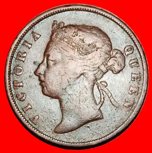 * GROSSBRITANNIEN (1887-1901): STRAITS SETTLEMENTS ★ 1 CENT 1901!  * GREAT BRITAIN (1887-1901): STRAITS SETTLEMENTS ★