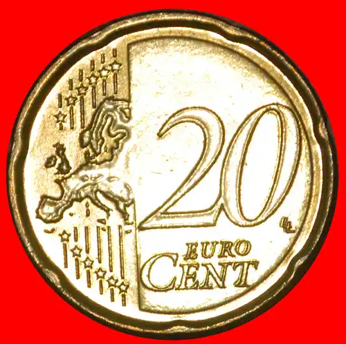 * GRIECHENLAND (2008-2022): ZYPERN ★ 20 CENT 2020! SCHIFF NORDISCHES GOLD STG STEMPELGLANZ! * GREECE: CYPRUS ★