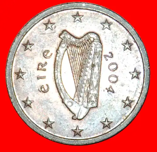 * HARFE (2002-2022): IRLAND ★ 2 EURO CENT 2004! * HARP: IRELAND ★