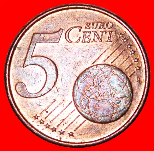 * SILHOUETTE (1999-2013): NIEDERLANDE ★ 5 EURO CENT 1999! *  NETHERLANDS ★