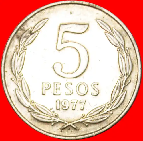 * ENGEL 1973: CHILE ★ 5 PESO 1977!