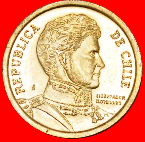 * PORTRÄT O'Higgins (1778-1842): CHILE ★ 10 PESO 2012! 