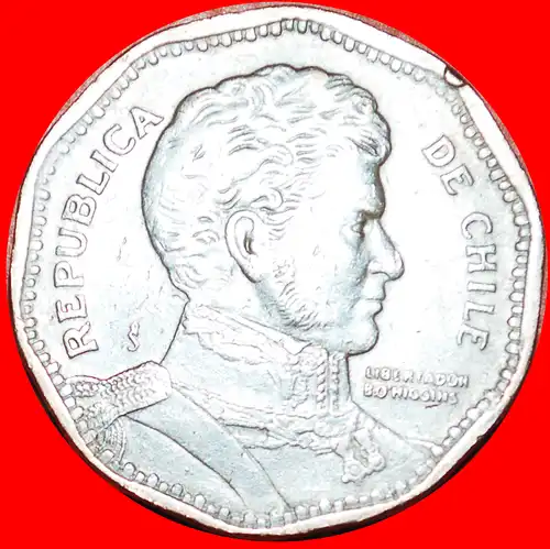 * PORTRÄT O'Higgins (1778-1842): CHILE ★ 50 PESO 2006! 