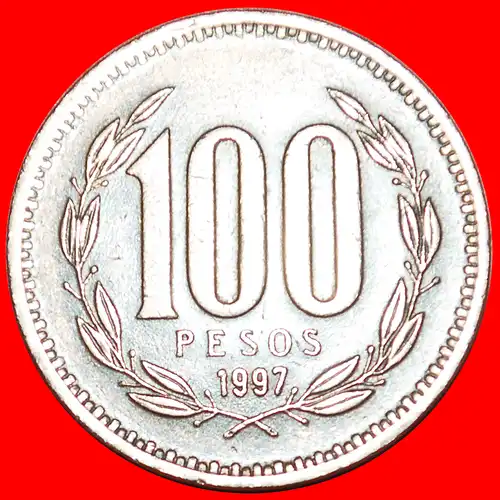 * GEKRÖNTER KONDOR: CHILE★ 100 PESO 1997!