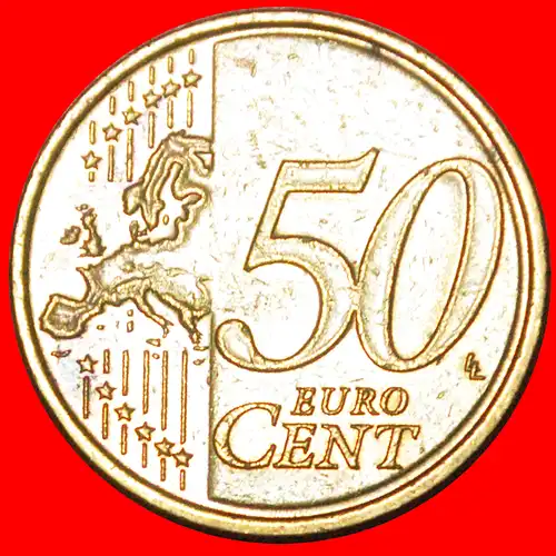 * NORDISCHES GOLD (2014-2022): lettland (Früher die UdSSR, russland)★ 50 EUROCENT 2014! * NORDIC GOLD: latvia (ex. USSR, russia) ★