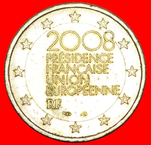 * LEGENDE IN 6 LINIEN: FRANKREICH ★ 2 EURO 2008!  * FRANCE ★