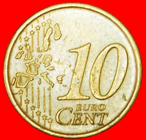 * ERSTE KARTE (2002-2007): ITALIEN ★ 10 EURO CENT 2007! NORDISCHES GOLD 2002-2007! * NORDIC GOLD: ITALY  ★