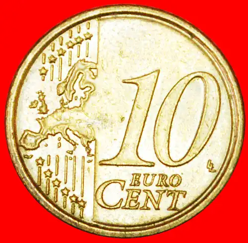 * VENUS 1485: ITALIEN ★ 10 EURO CENT 2008! NORDISCHES GOLD 2008-2022! * NORDIC GOLD: ITALY  ★