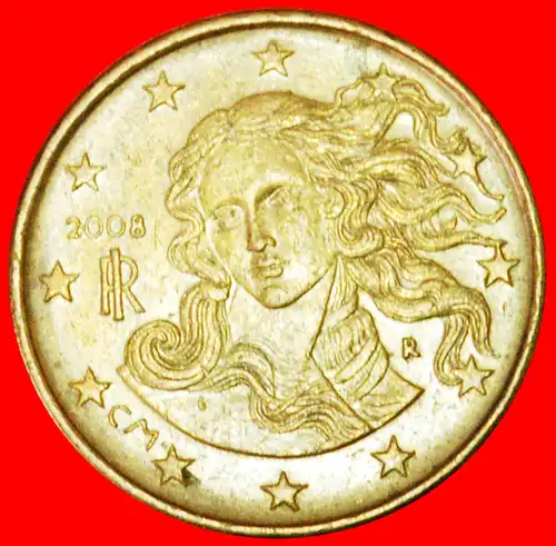 * VENUS 1485: ITALIEN ★ 10 EURO CENT 2008! NORDISCHES GOLD 2008-2022! * NORDIC GOLD: ITALY  ★