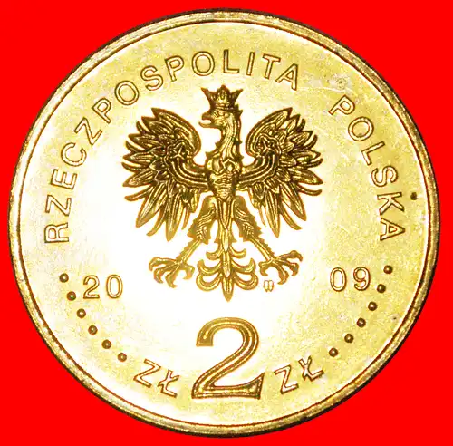 * EINMARSCH DEUTSCHLANDS: POLEN ★ 2 ZLOTY 1939 2009 NORDISCHES GOLD STG STEMPELGLANZ!  * INVASION OF GERMANY: POLAND ★ NORDIC GOLD UNC MINT LUSTRE! 