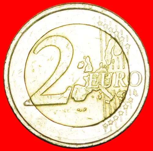 * FRANKREICH PHALLISCHE TYP (2002-2006): LUXEMBURG ★ 2 EURO 2002!  * FRANCE PHALLIC TYPE:  LUXEMBOURG ★ 