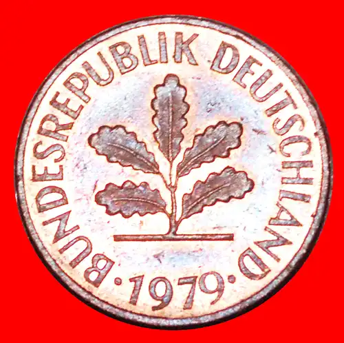 * ROGGEHREN (1967-2001): DEUTSCHLAND ★ 2 PFENNIG 1979J STEMPEL 3+B! VZGL STEMPELGLANZ! * RYE EARS (1967-2001): GERMANY ★ 2 PFENNIGS 1979J DIES 3+B! MINT LUSTRE!