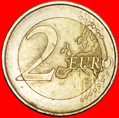 * NICHT-PHALLISCHE TYP 2007-2009: SPANIEN ★ 2 EURO 2008! JUAN CARLOS I. (1975-2014) * NON-PHALLIC TYPE: SPAIN ★