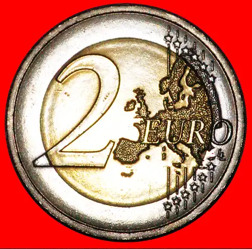 * FRANKREICH (2009-2022): MONACO ★ 2 EURO 2012 STG STEMPELGLANZ! UNGEWÖHNLICH! ALBERT II. (2005-)  * FRANCE: MONACO ★ 2 EURO 2012 UNC MINT LUSTRE! UNCOMMON! 