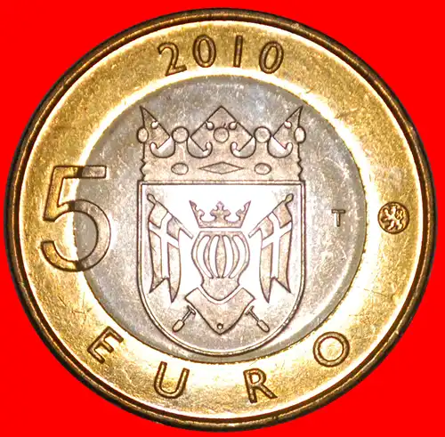 * BIERKRUG RUSKO: FINNLAND ★ 5 EURO 2010 BIMETALLISCH! STG STEMPELGLANZ! * BEER MUG: FINLAND ★