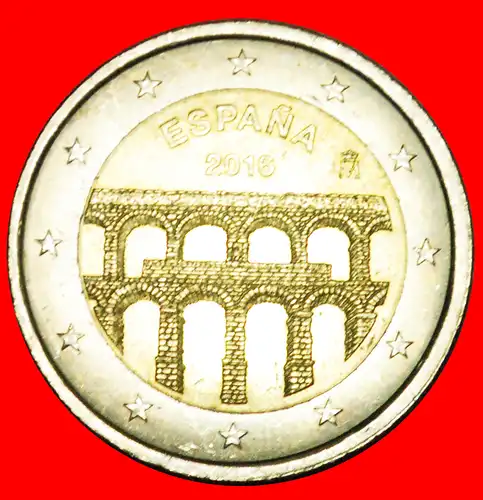 * PHILIPP VI. (2014-): SPANIEN ★ 2 EURO 2016 BÖGEN VZGL STEMPELGLANZ!  * PHILIP VI: SPAIN ★ARCHES 