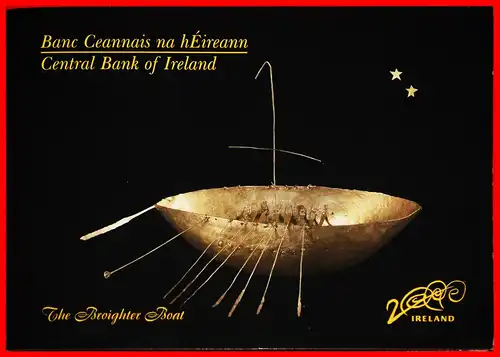 * JAHRTAUSEND GOLD SCHIFF: IRLAND ★ 1-2-5-10-20-50 PENCE 1 PFUND 2000 KMS VERÖFFENTLICHT WERDEN! * MILLENNIUM GOLD SHIP: IRELAND ★  2000 BU MINT SET TO BE PUBLISHED!