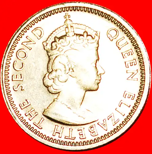 * GROSSBRITANNIEN (1958-1980): HONGKONG ★ 5 CENT 1971H! ELISABETH II. (1953-2022) STG STEMPELGLANZ!  * GREAT BRITAIN: HONG KONG ★ 