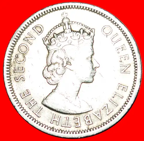 * GROSSBRITANNIEN (1960-1970): HONGKONG ★ 1 DOLLAR 1960KN! ELISABETH II (1953-2022) * GREAT BRITAIN: HONG KONG ★ 