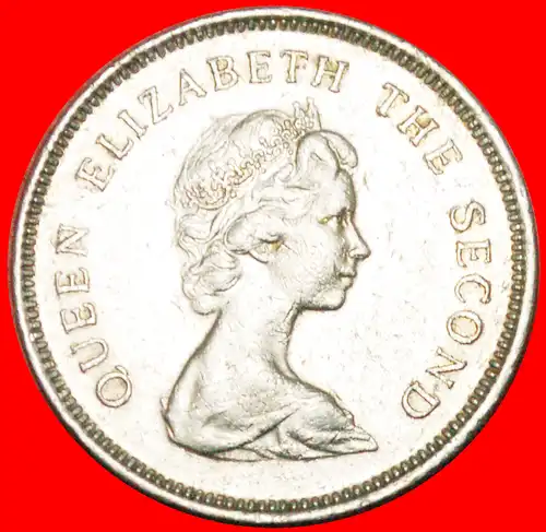 * GROSSBRITANNIEN (1978-1980): HONGKONG ★ 1 DOLLAR 1979! ELISABETH II. (1953-2022) LÖWE!  * GREAT BRITAIN: HONG KONG ★ 