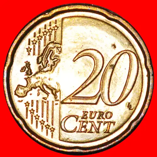 * GRIECHENLAND (2008-2021): ZYPERN ★ 20 CENT 2011! SCHIFF NORDISCHES GOLD uSTG STEMPELGLANZ! INTERESSANTES JAHR!  * GREECE: CYPRUS ★UNCOMMON YEAR! 